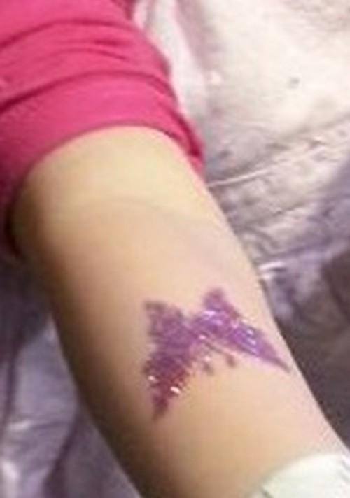 Glittertattoos - maatwerk